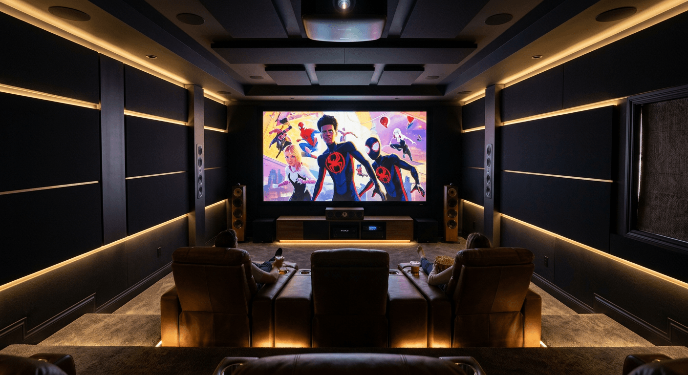 Luxury home theatre